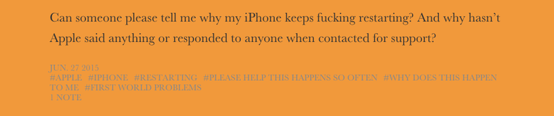 Illustration for article titled "iPhone Keeps Restarting" Glitch Is Driving the Internet Crazy